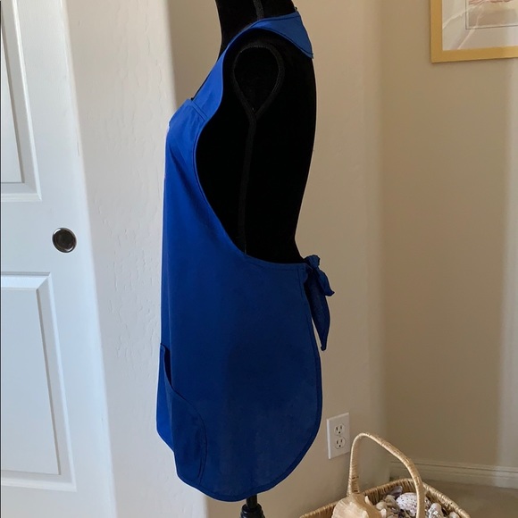 NWOT Collections ETC. Hearts & Flags Apron Sz Lrg - Picture 2 of 11